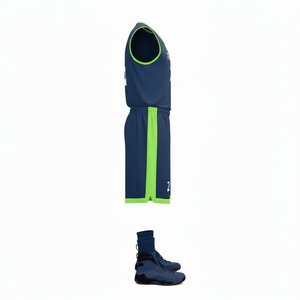 Uniformes d'équipe de basket-ball fabriqués par l'usine OEM |   Maillots sans manches personnalisés imprimés |   Respirant, séchage rapide, 100% polyester, unisexe, personnalisé - Product Image 3