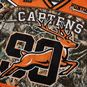 Oversized Mesh <b>Tshirt</b> Boxy Cropped American Football Sublimation Jersey Custom Cropped Retro Camouflage Soccer Jersey Streetwear - Product Image 6