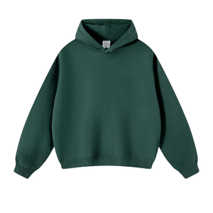 Sudadera con Capucha Personalizada con Logotipo, de Alta Calidad, Sin Cordones, 360g, Algodón Grueso, Lisa, para Hombre, Talla Grande, Estilo Y2K, con Bolsillos - Product Image 2