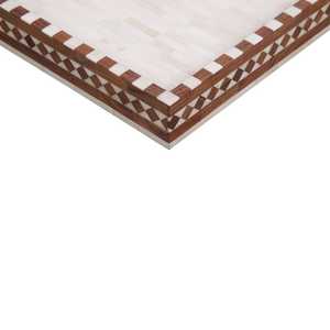 Signature Luxury Bone Inlay <b>Round</b> Decorative Organizer Tray with Handcrafted Mosaic Artwork for Coffee <b>Table</b>, <b>Console</b>, Dresser - Product Image 4