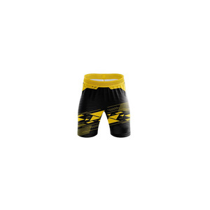 Tenue de football 7v7 personnalisée pour femmes, ensemble maillot et short de flag football avec sublimation intégrale pour vêtements de sport d'équipe - Product Image 2