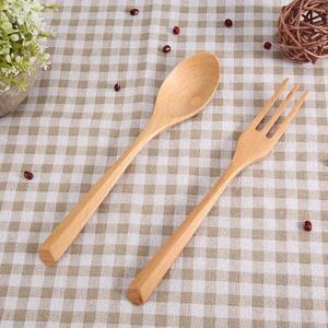 Fourchettes à salade pour dîner de mariage polonaises faites à la main, logo personnalisé, 100% bois d'acacia naturel de qualité supérieure, ensemble de fourchettes, nouveau style - Product Image 3