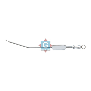 Tube d'aspiration Zoellner en acier inoxydable, manuel, professionnel, instruments médicaux Frazier, best-seller - Product Image 1