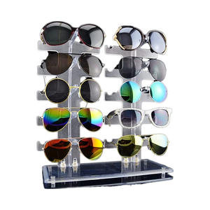 Convenient Comfort Acrylic Tray Display Rack Foldable <b>Desk</b> <b>Holder</b> <b>for</b> Glasses Comfortable Storage Solution - Product Image 1