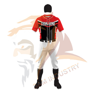 Nouveaux uniformes de baseball et de softball sur mesure de haute qualité, respirants, pour l'extérieur, 100 % polyester - Product Image 2