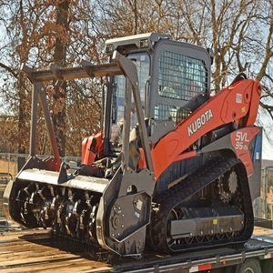 Premium Kubota Skid Steer With Forestry <b>Mulcher</b> High Performance Land Clearing Machine Ready For Professional Vegetation - Product Image 3