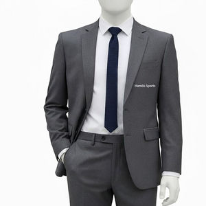 Traje de Hombre Más Popular para el Trabajo, Traje Cruzado Profesional, Ropa Elegante y Delgada para Ocasiones de Negocios - Product Image 2