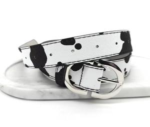 Cinturones de Pelo de Vaca de Diseñador Más Vendidos, en Elegante Cinturón de Cuero Vacuno Genuino Marrón para Mujer y Hombre a Precio de Fábrica - Product Image 3