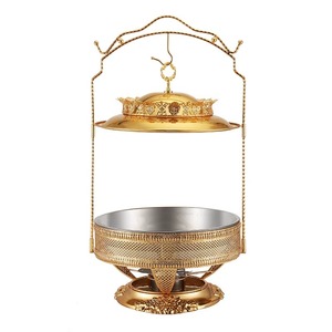 Réchaud de service décoratif pour traiteur, idéal pour les restaurants, les mariages et les événements, parfait pour les fournitures de table et la présentation des aliments. - Product Image 6