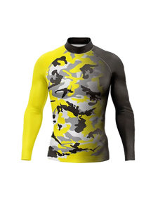 Maillot de surf à manches longues Rashguard anti-UV Protection solaire UPF 50 pour la natation, la plongée et la gym – Design minimaliste - Product Image 5