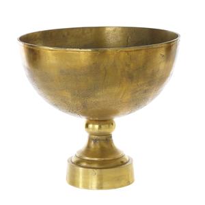 Grand bol rond en aluminium massif avec Base de piédestal de forme ronde servant pour le riz et les Fruits nouvel arrivage grand bol à piédestal - Product Image 2