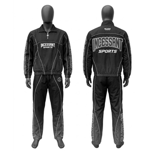 Conjunto Deportivo Personalizado con Logotipo para Hombre, Chaqueta Cortavientos y Pantalones Deportivos con Forro Polar Sublimado en Degradado, Ropa Deportiva Técnica para Correr |   Ropa Deportiva OEM/ODM - Product Image 3