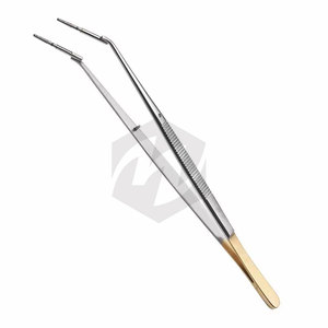 Pinzas dentales Half Gold Meriam de acero inoxidable alemán para procedimientos dentales y quirúrgicos - Product Image 2
