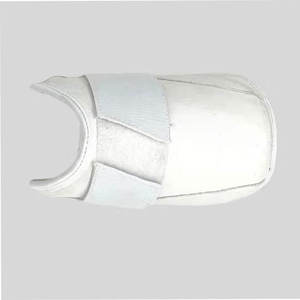 WARPRO INDUSTRY Protège-coudes en polyester respirant universel unisexe, protection antichoc, fermeture éclair, toutes saisons, blanc - Product Image 4