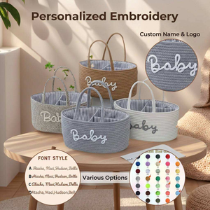 Panier en jonc de mer tressé à la main, écologique, bac de rangement naturel pour le linge et les jouets - Product Image 6
