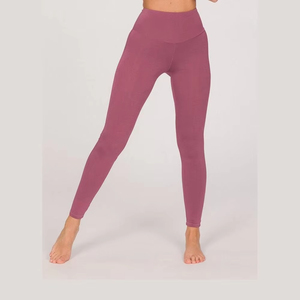 Leggings de sport décontractés pour femmes, hiver, sans coutures, tie-dye, couleur unie, respirants, antibactériens, taille élastique, tailles américaines - Product Image 4