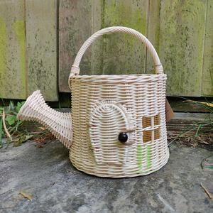 Venta al por mayor Top Seller Cestas de almacenamiento de ratán para niños Juguete hecho a mano Cesta de almacenamiento de calabaza para decoración del hogar OEM aceptable en Vietnam - Product Image 3