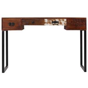 Brown <b>Solid</b> Acacia <b>Wood</b> Standard <b>Desk</b> Rectangular Computer <b>Desk</b> - Product Image 2