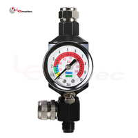 Nouveau régulateur de pression d'air en alliage d'aluminium LEMATEC AI303-R1/R2 avec filtre et valve de vidange 1/4'' 160 PSI/11 KGS, garantie 6 mois, fabriqué à Taïwan