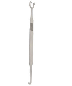 เครื่องมือผ่าตัดจมูกแบบดึงกลับได้สองหัวยี่ห้อ Cottle Neivert ทำจากเหล็กกล้าไร้สนิม สำหรับศัลยกรรมหู คอ จมูก และศัลยกรรมพลาสติก - Product Image 1