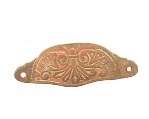 Poignées de meuble de cuisine vintage classiques en fonte, poignées de tiroir, finition personnalisée, style rétro élégant, en forme de coupelle - Product Image 3