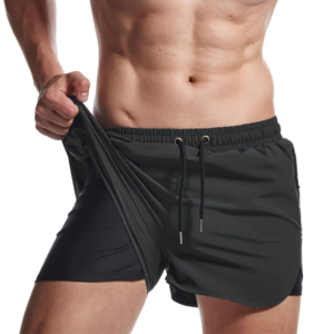 Professional Grade <b>Mens</b> <b>Compression</b> <b>Shorts</b> With Breathable Mesh And Moisture Wicking Material For Fitness Enthusiasts - Product Image 1