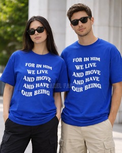 เสื้อยืด Hallelujah คุณภาพพรีเมียม ผลิตจากผ้าฝ้ายเนื้อนุ่ม ระบายอากาศได้ดี น้ำหนักเบา ทนทาน สวมใส่สบาย ตะเข็บแข็งแรง - Product Image 3