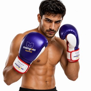 Custom Boxing <b>Gloves</b> Fitness Training Equipment Comfortable <b>Grip</b> Durable Construction OEM ODM Available Custom PU Leather - Product Image 4