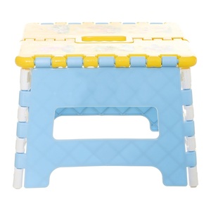 Tabouret pliant en plastique de haute qualité pour enfants et bébés, facile à transporter, pliable, gain de place, chaise pliante en plastique OEM. - Product Image 5