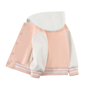 Veste universitaire pour enfants avec capuche, sweat à capuche décontracté pour garçons et filles, uniforme scolaire, veste de baseball unisexe - Product Image 2