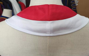 Étole de graduation bicolore en tricot brillant à col en V, avec logo brodé, pour usage scolaire, adulte unisexe - Product Image 2