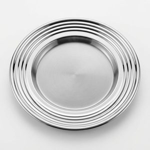 Espejo Decorativo Tarangini de Acero Inoxidable SS304 Hecho a Mano, de 18 cm, con Borde Ondulado, para Hogar u Hotel - Product Image 6