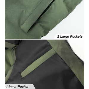 Chaleco Clásico Acolchado para Hombre, Chaqueta sin Mangas Ligera y Cálida, Chaleco Acolchado para Invierno, Uso Diario - Product Image 6