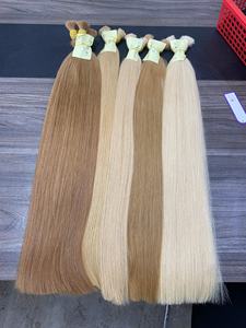 Extensiones de cabello vietnamita 100% de alta calidad 2025, virgen, 100 gramos por paquete, cabello trenzado rizado natural - Product Image 6