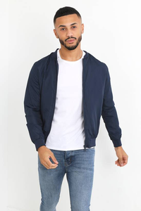 Veste bomber pour homme tendance 2025, vente chaude, haute qualité, hiver, logo brodé sur le devant, streetwear personnalisé, coupe-vent, respirante - Product Image 5