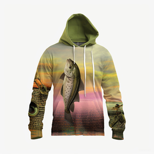 Sudaderas con Capucha de Forro Polar para Hombre, Personalizadas con Sublimación Frontal, Invierno, 100% Algodón, Impresión a Todo Color, Ropa Casual Urbana, Venta al Por Mayor - Product Image 5