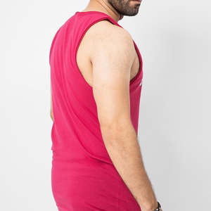 Camiseta sin Mangas para Hombre, Estilo Deportivo, Holgada, Cuello Redondo, Ropa de Verano para Hombre, Camiseta sin Mangas de Moda - Product Image 6