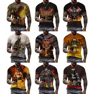 เสื้อยืดซับลิเมชั่นใหม่สำหรับผู้ชาย เสื้อยืดซับลิเมชั่นขายส่ง เสื้อยืดซับลิเมชั่นจำนวนมากสำหรับผู้ชาย รับสกรีนโลโก้ตามสั่ง - Product Image 3