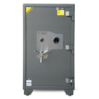 Cajas Fuertes de Lujo para el Hogar WELKO US1080 Negras DK Pro con Cerradura de Combinación, Acero Inoxidable de 2 mm Resistente al Fuego