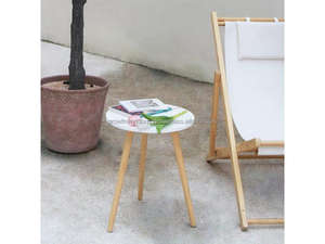 Table de chevet industrielle moderne pour chambre à coucher, salon, petite table basse, table d'appoint compacte, mobilier de maison - Product Image 6