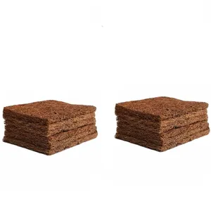 Estropajo de Fibra de Coco Natural Ecológico, Rectangular, para Limpiar Platos, Ollas, Sartenes y Utensilios, Hecho en Vietnam - Product Image 4