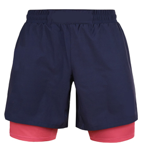 Shorts de course 2-en-1 personnalisés pour hommes, double couche, avec doublure de compression intégrée, séchage rapide, extensibles, écologiques et respirants - Product Image 5