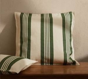 Fundas de Cojín a Rayas de Algodón 100% Tejido para Decoración de Sofá, Funda de Cojín Decorativa Moderna de Algodón Tejido a Rayas - Product Image 2