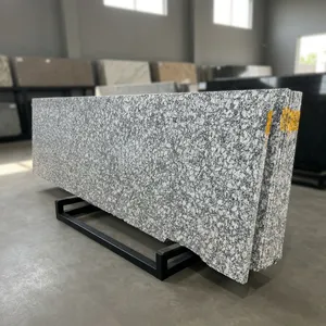 Elegant P White Leather Granite <b>Stone</b> Slabs Superior Quality Natural Granite for Kitchen Countertops Wall Cladding and Interiors - Product Image 4