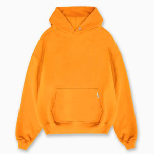 Sudadera con capucha de algodón puro para hombre, con estampado puff y lavado ácido, de manga larga, forro polar, bordada, para invierno, de outlet de fábrica. - Product Image 1