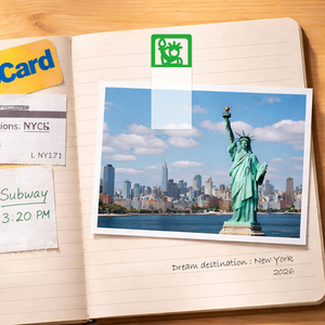 Creative Travel <b>Sticky</b> <b>Notes</b> – Transparent Bookmark <b>Sticky</b> Flags with Iconic City Landmarks for Office Organization & Gift Sets - Product Image 5