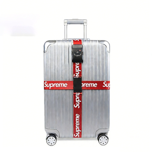 Luggage strap Security <b>Lock</b> Cross Strap Luggage Seat Belt <b>Suitcases</b> Strapping for Travel Belt with ABS <b>Lock</b> - Product Image 4