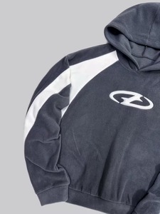 Sudadera con Capucha Bordada Personalizada para Hombre, Nueva Moda Otoño Invierno, Sudadera con Capucha Bordada de Felpa - Product Image 2