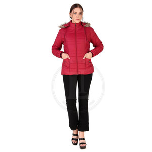Latest Design High Quality <b>Women</b> Winter Breathable Nylon Puffer <b>Jacket</b> Wholesale Price New Arrival - Product Image 5