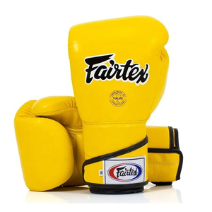 Guantes de Boxeo Fairtex de Piel Sintética de Primera Calidad con Logotipo Personalizado, Cómodos para Entrenamiento y Sparring de MMA - Product Image 1